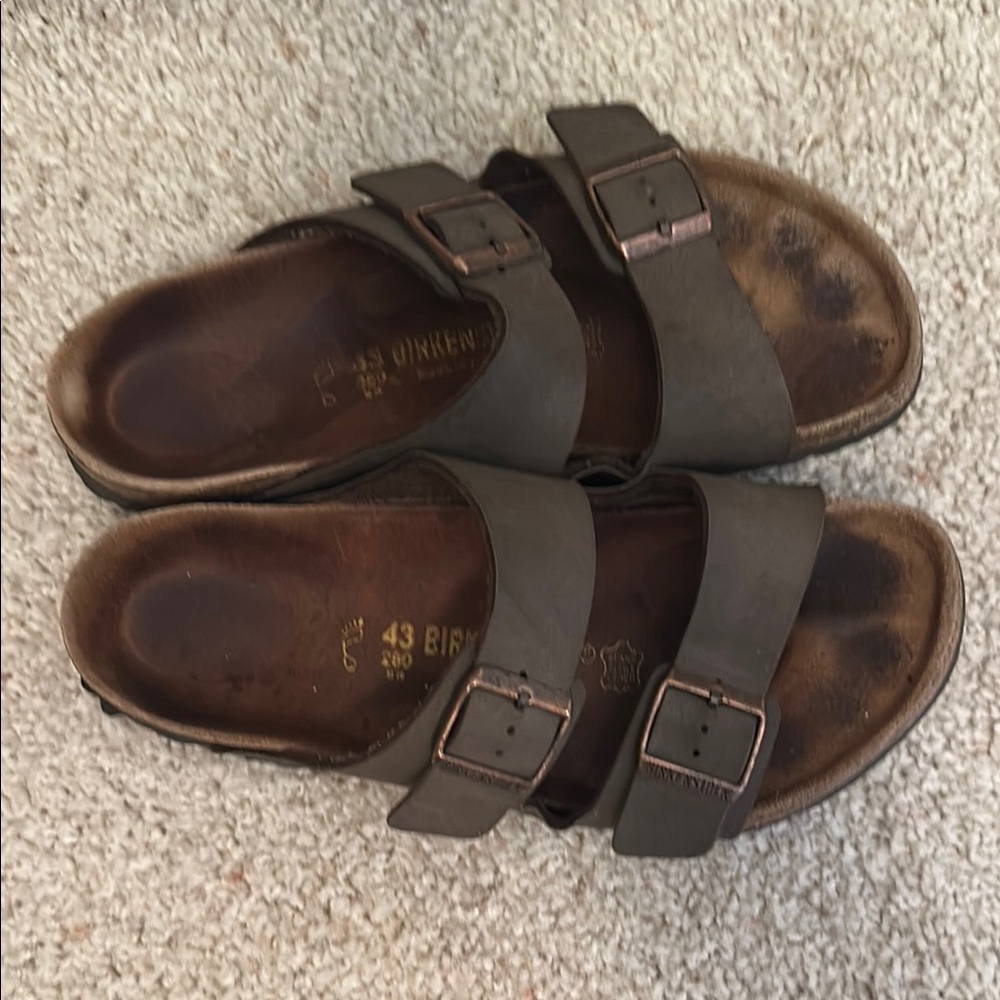 Birkenstock Brown Double Strap Sandals